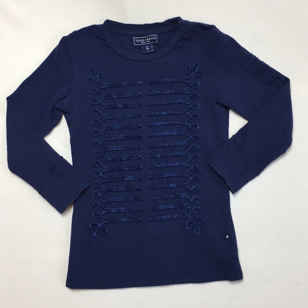 Toobydoo Military Braided Top 4T